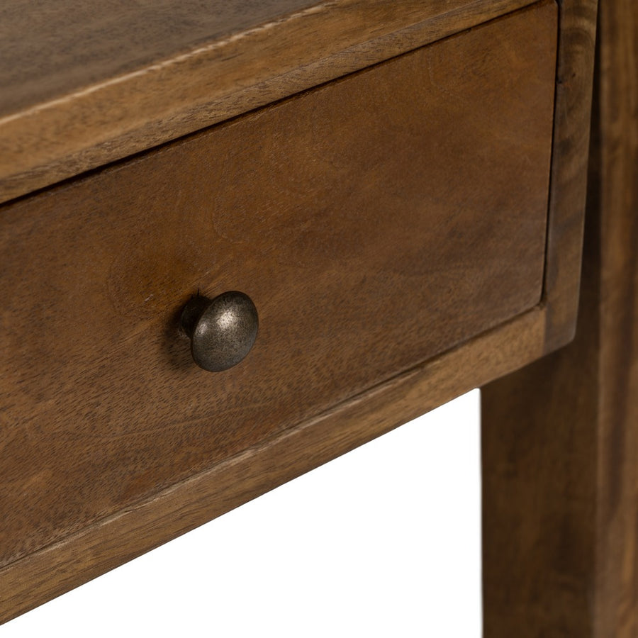 ESCRITORIO NATURAL MADERA DE MANGO 120 X 60 X 78 CM