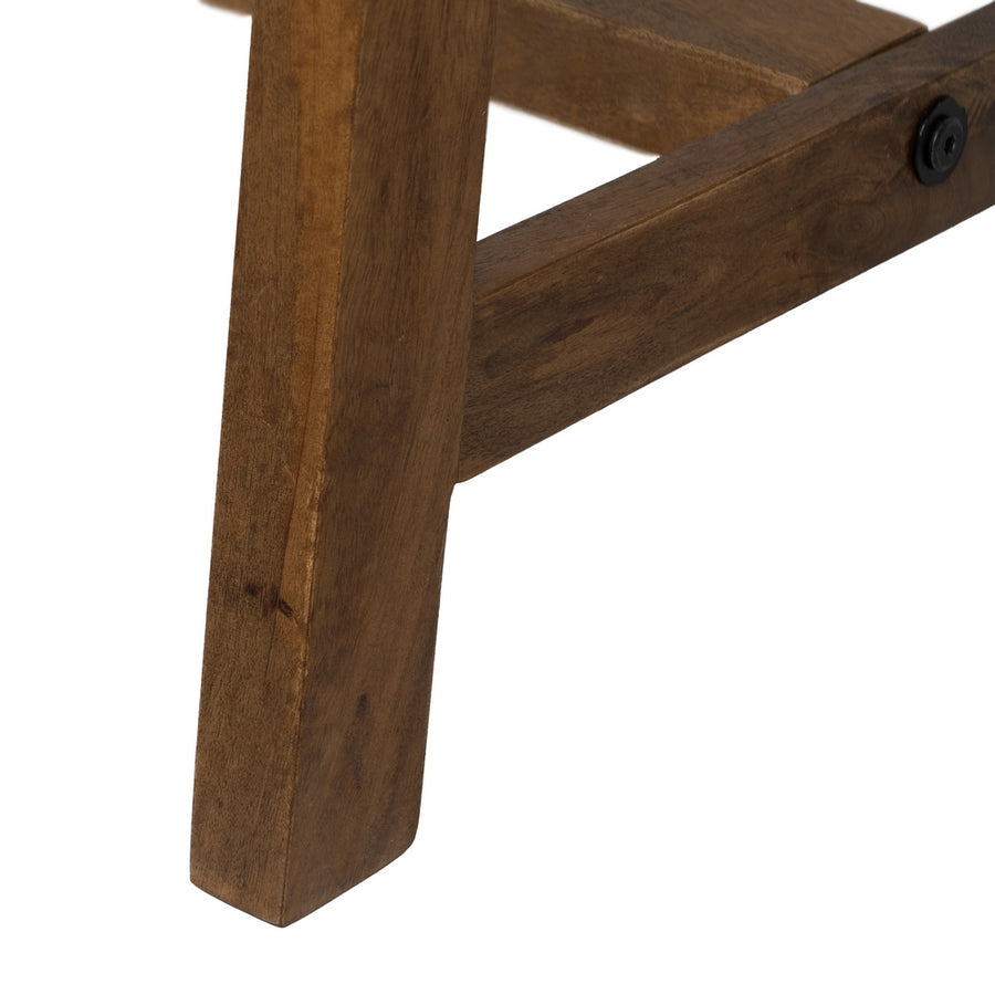 ESCRITORIO NATURAL MADERA DE MANGO 120 X 60 X 78 CM