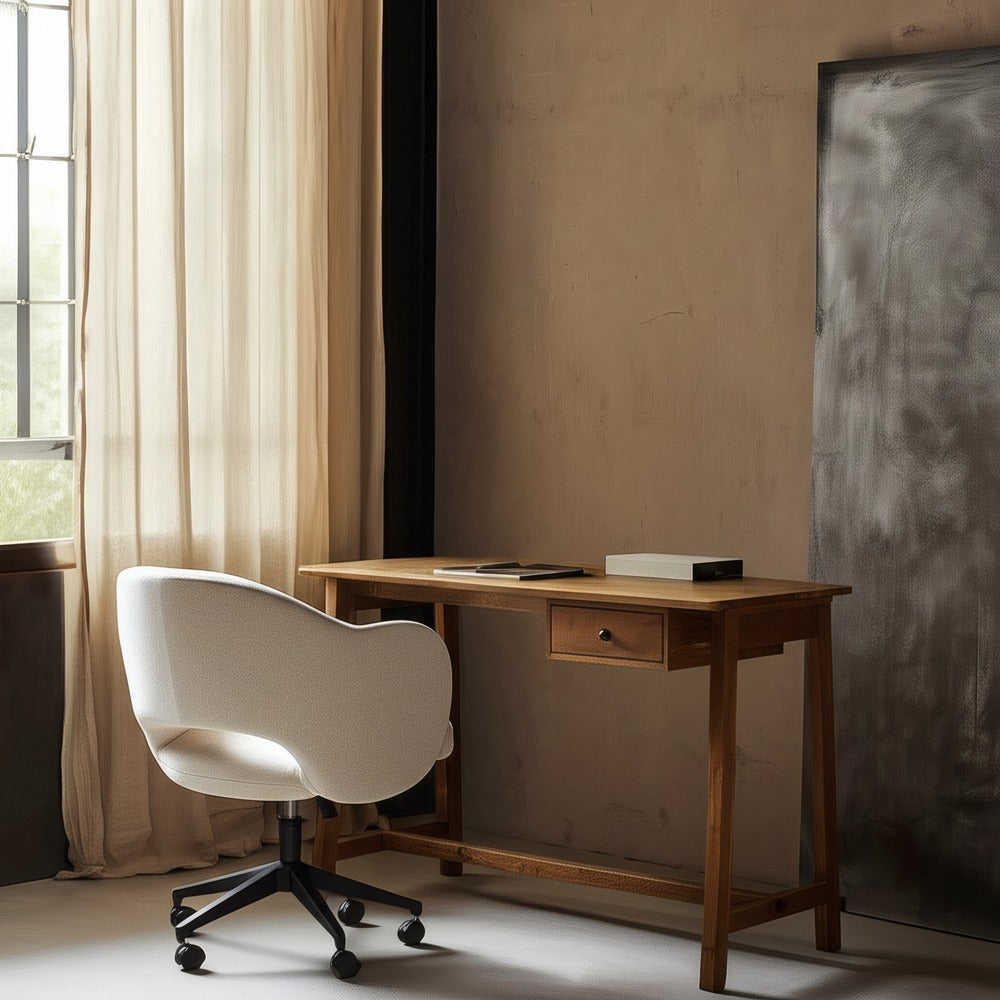 ESCRITORIO NATURAL MADERA DE MANGO 120 X 60 X 78 CM