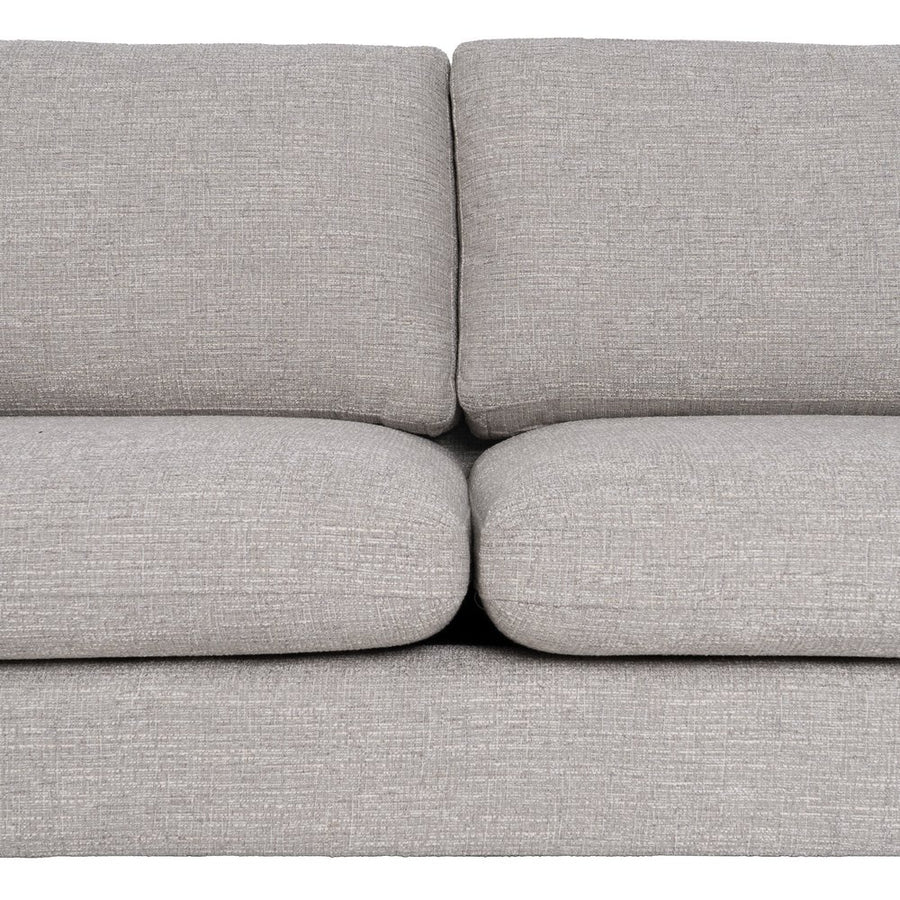 SOFÁ 3 PLAZAS GRIS TEJIDO-MADERA 221 X 90 X 87 CM