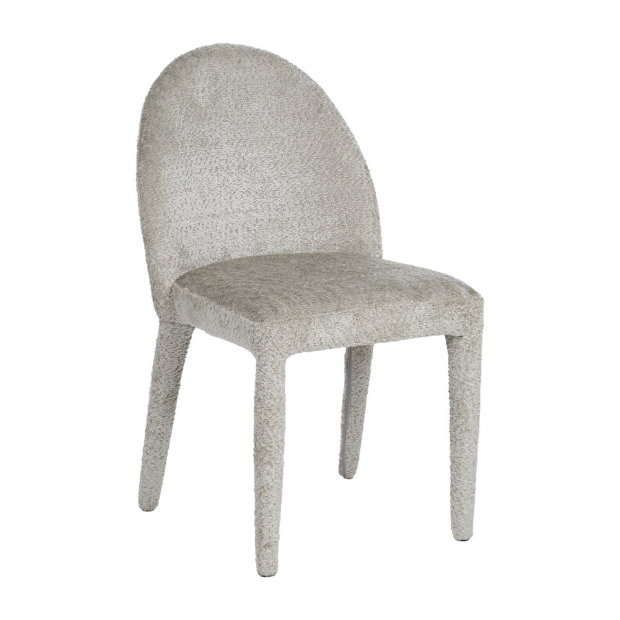SILLA BEIGE TEJIDO-METAL 47 X 61,50 X 85 CM