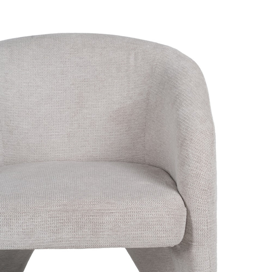 SILLÓN BEIGE TEJIDO SALÓN 74 X 73 X 75 CM