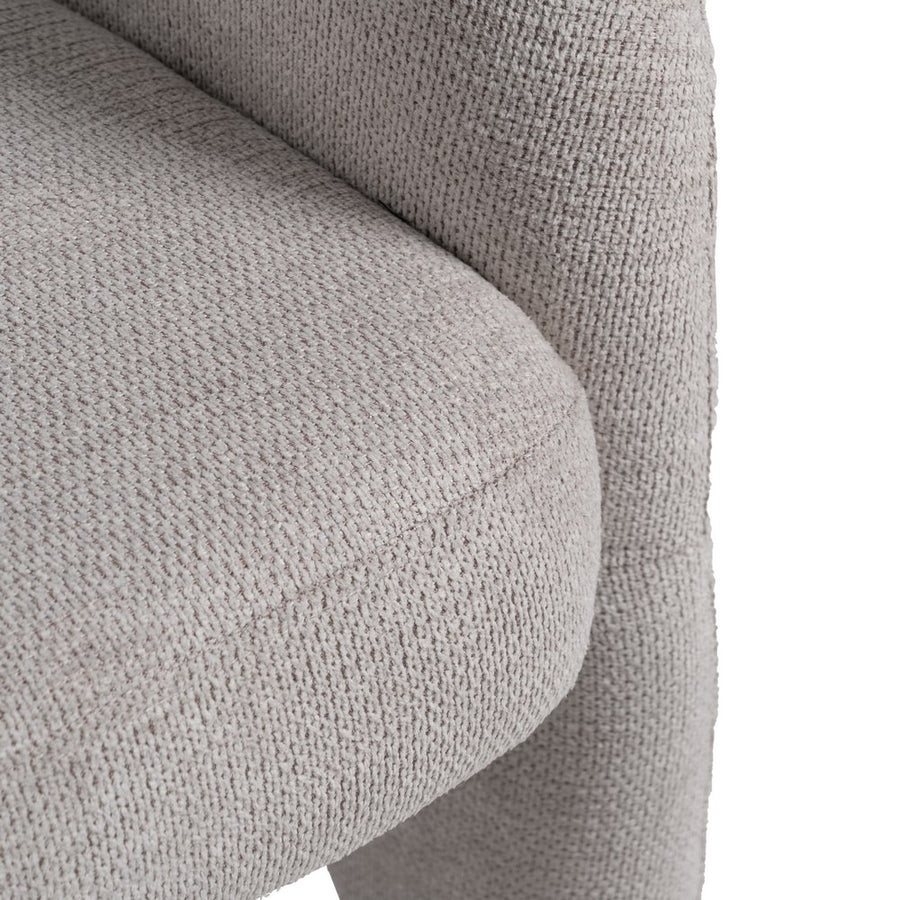 SILLÓN BEIGE TEJIDO SALÓN 74 X 73 X 75 CM