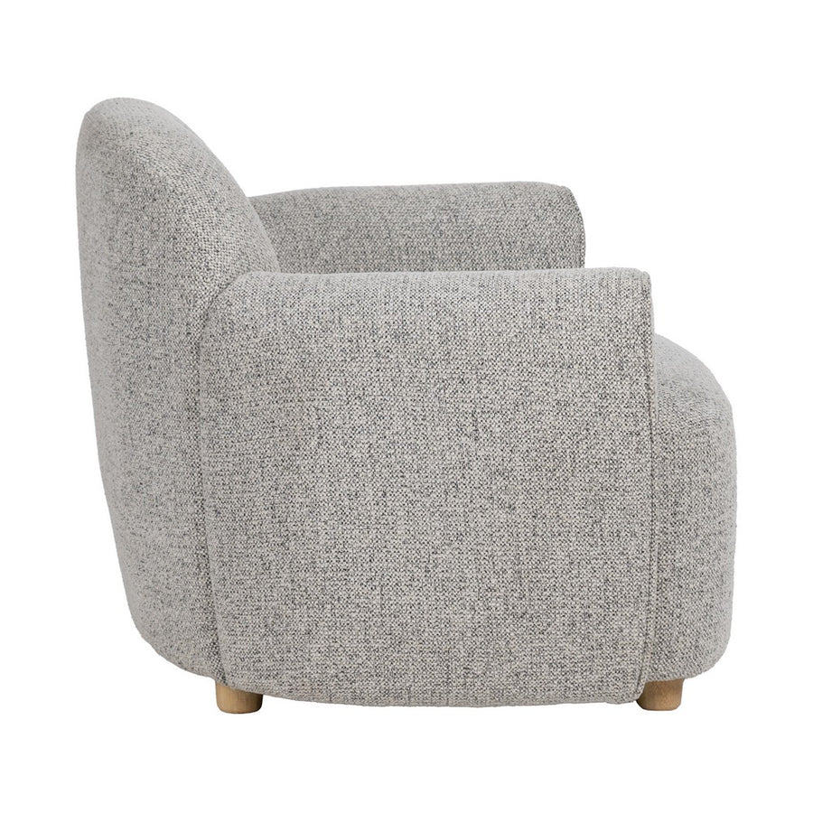 SILLÓN JASPEADO TEJIDO SALÓN 90 X 81 X 67 CM