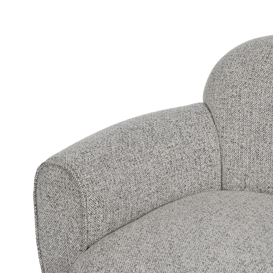 SILLÓN JASPEADO TEJIDO SALÓN 90 X 81 X 67 CM
