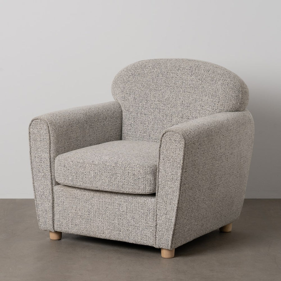 MARBLED WOVEN ARMCHAIR LOUNGE 81 X 75 X 82 CM