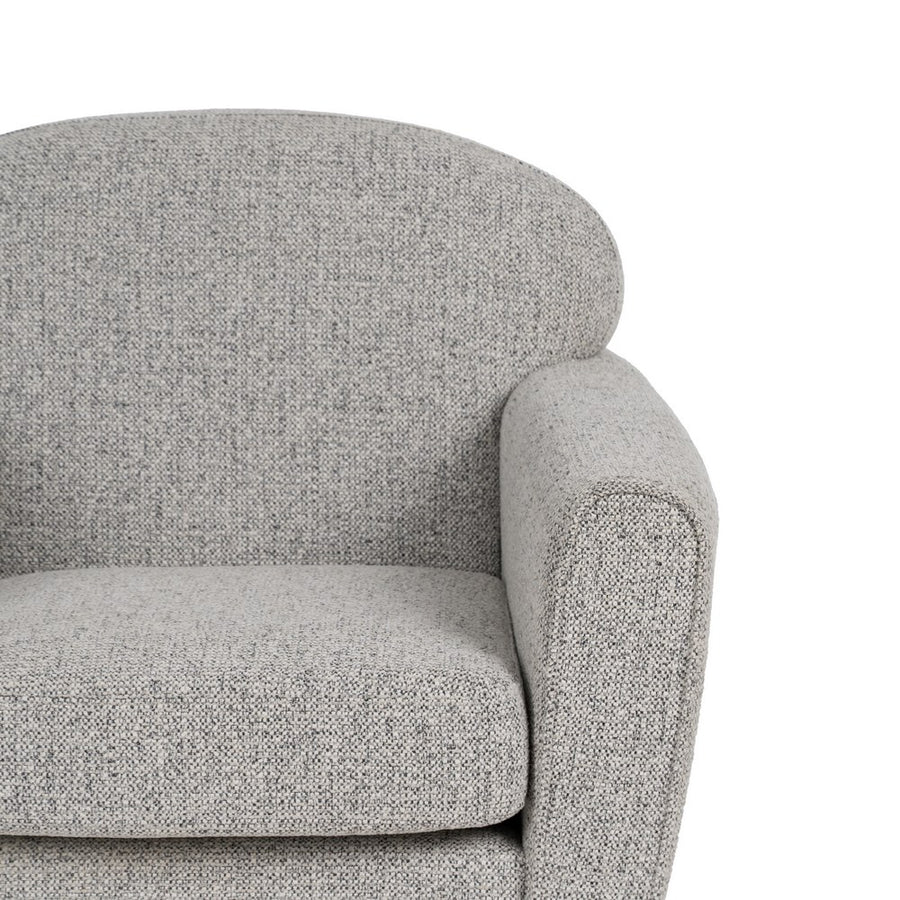 SILLÓN JASPEADO TEJIDO SALÓN 81 X 75 X 82 CM