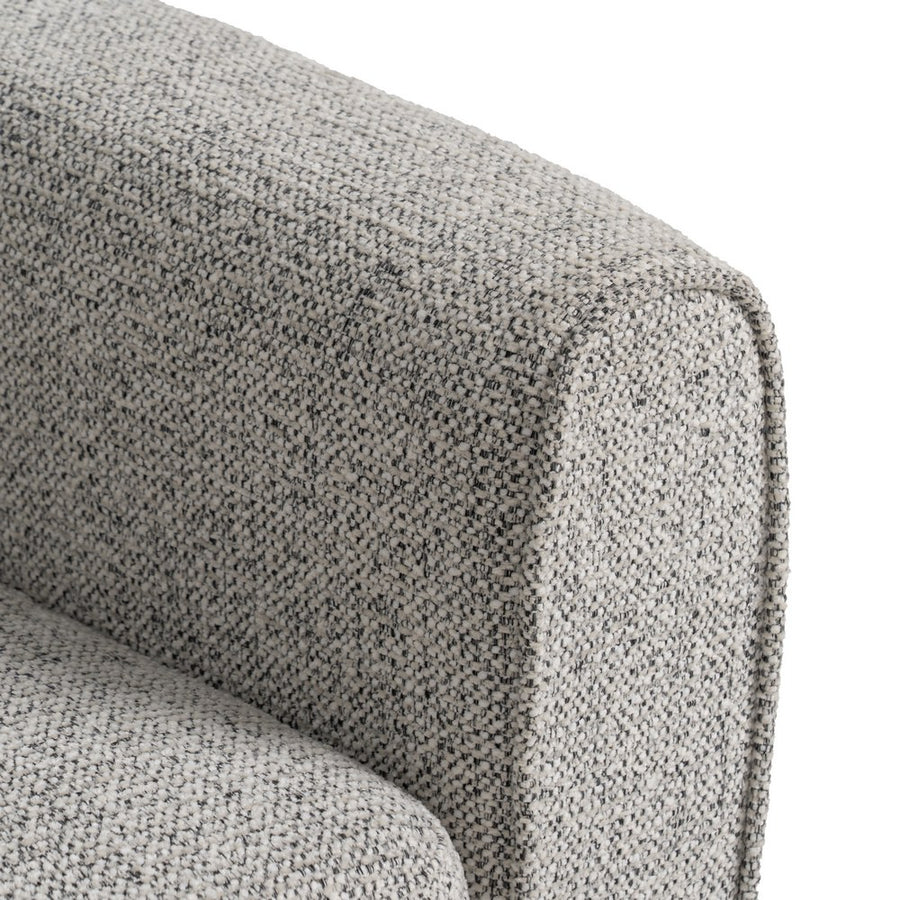 MARBLED WOVEN ARMCHAIR LOUNGE 81 X 75 X 82 CM