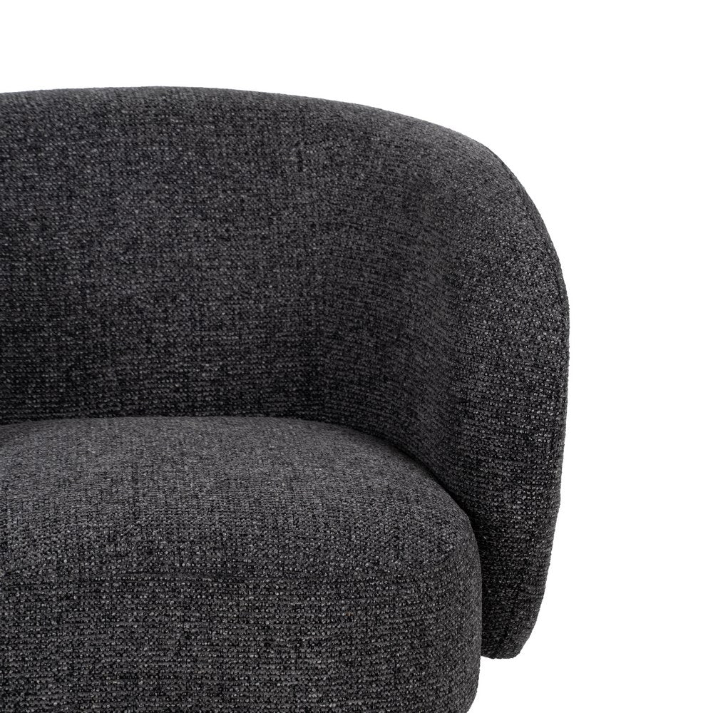 SILLÓN GIRATORIO TEJIDO SALÓN 78 X 79 X 77 CM