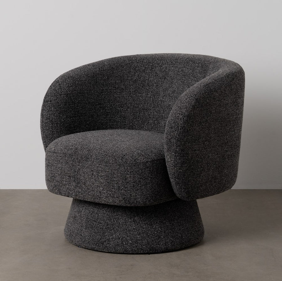 SILLÓN GIRATORIO TEJIDO SALÓN 78 X 79 X 77 CM