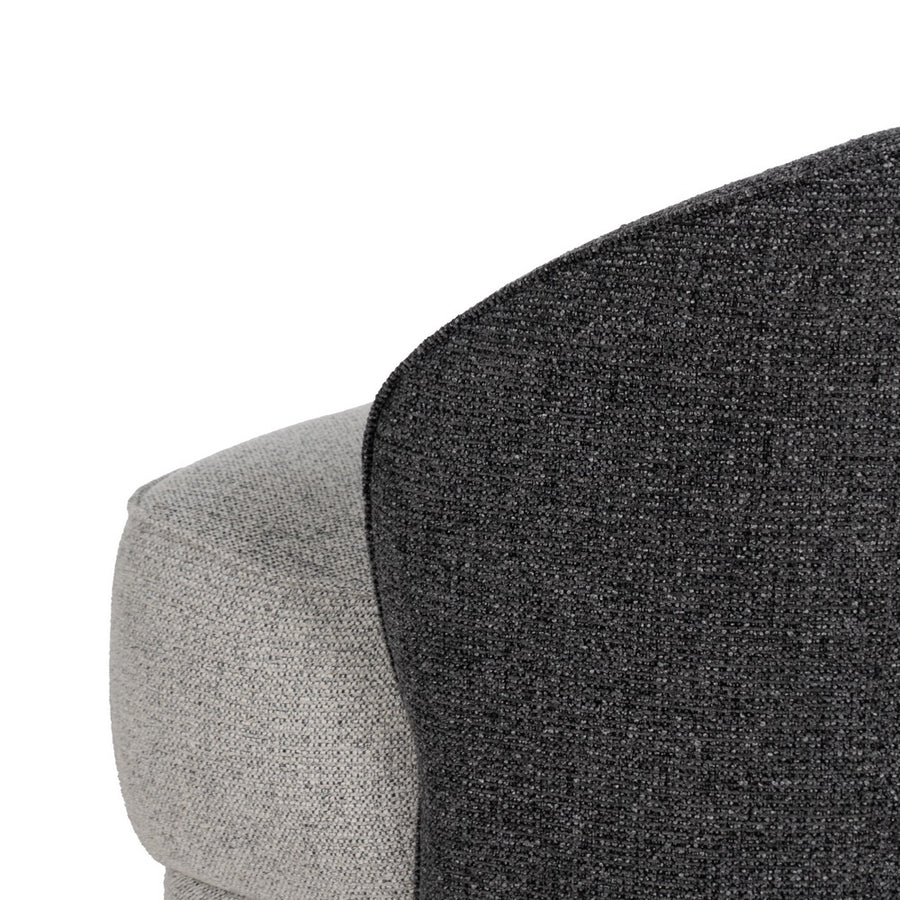 SILLÓN BICOLOR TEJIDO SALÓN 78 X 81 X 74 CM