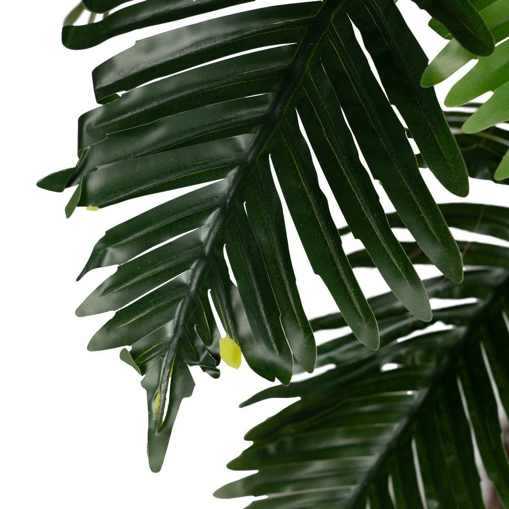 PLANTA PALMERA VERDE ARTIFICIAL JARDÍN 75 X 75 X 100 CM