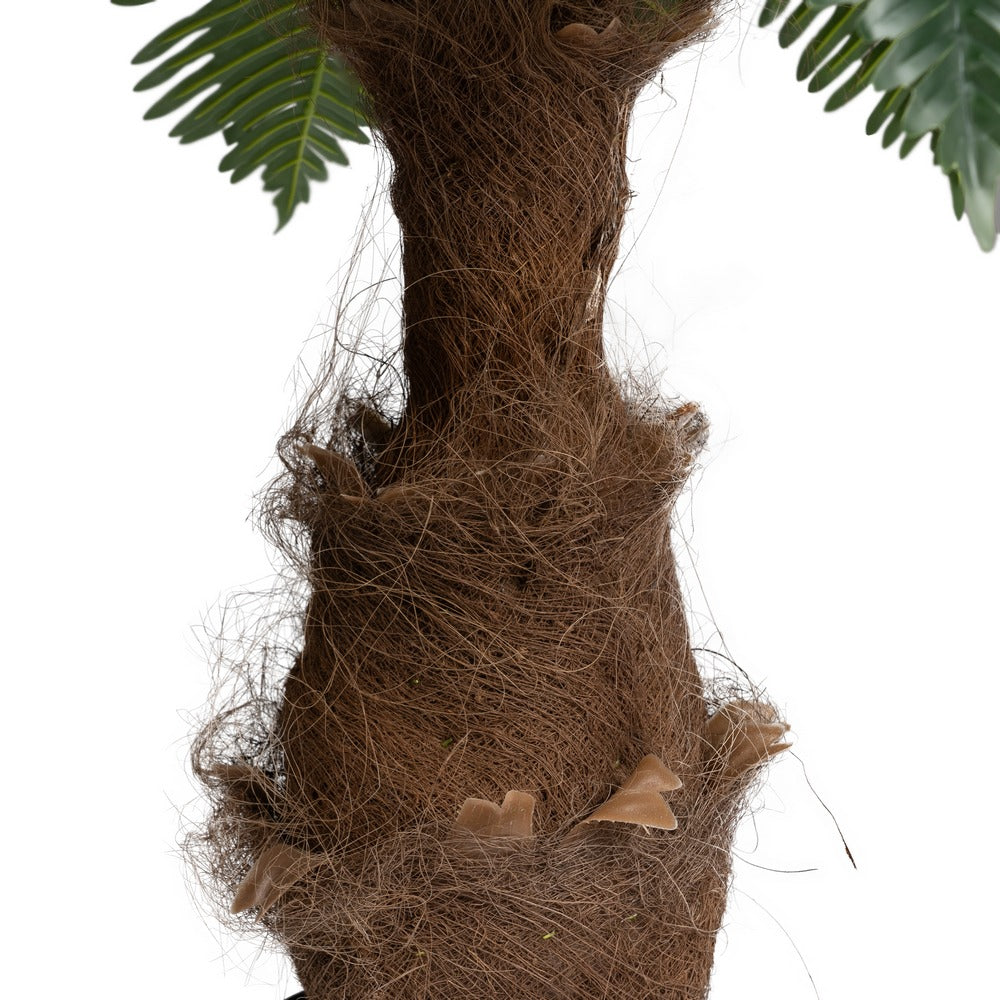 PLANTA PALMERA VERDE ARTIFICIAL JARDÍN 75 X 75 X 100 CM