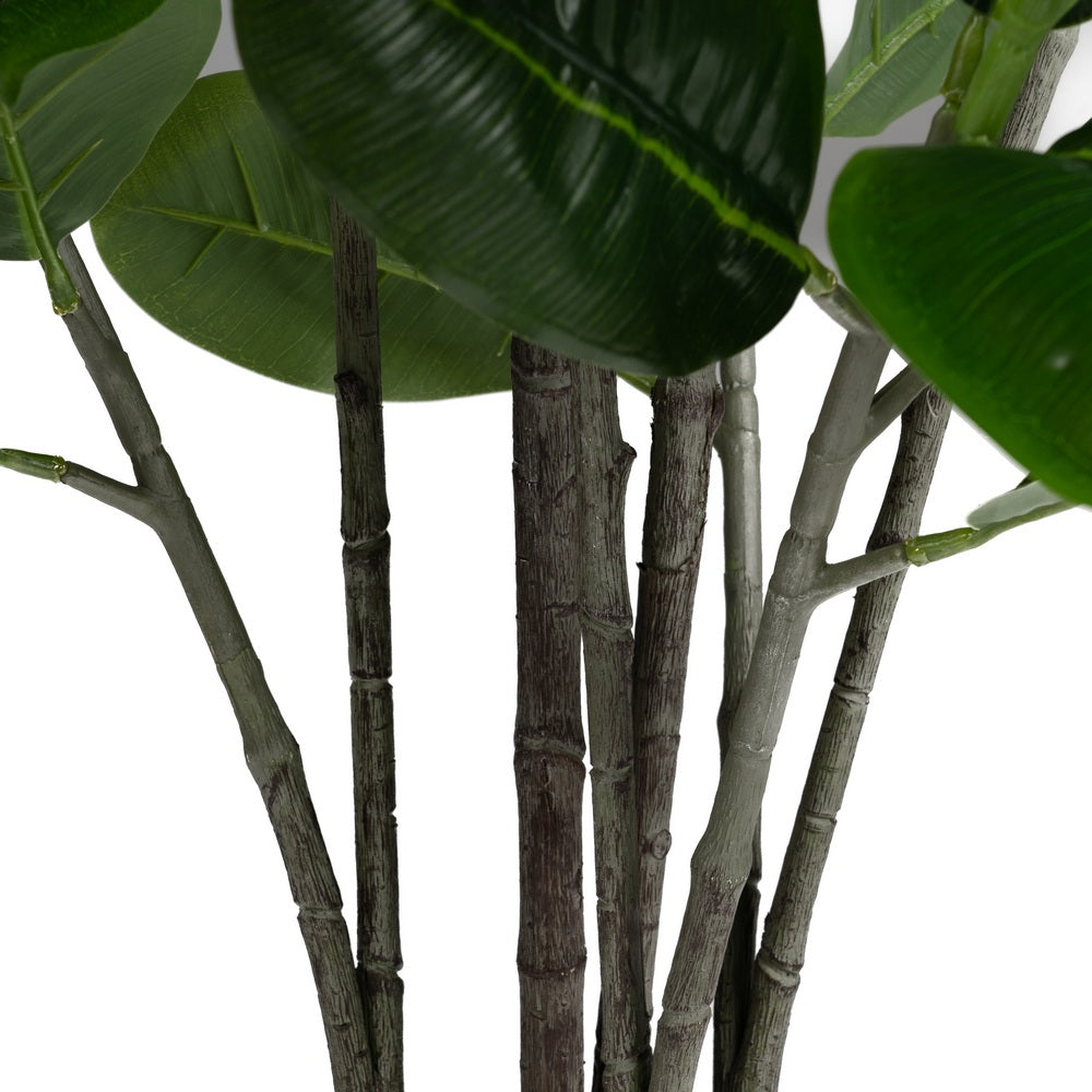 PLANTA CAUCHO VERDE ARTIFICIAL JARDÍN 60 X 60 X 140 CM