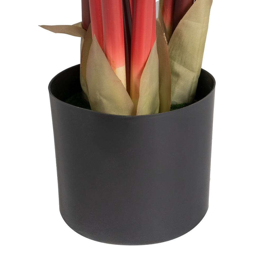 PLANTA COLOCASIA VERDE ARTIFICIAL JARDÍN 80 X 80 X 160 CM