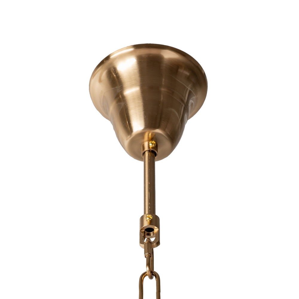 CHAMPAGNE FEATHER GLASS CEILING LAMP 100 X 35 X 38 CM