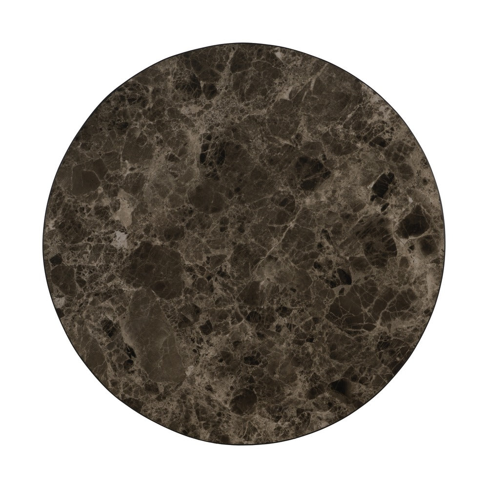 S/2 MESA CENTRO MADERA / CERÁMICA SALÓN 80 X 80 X 34 CM