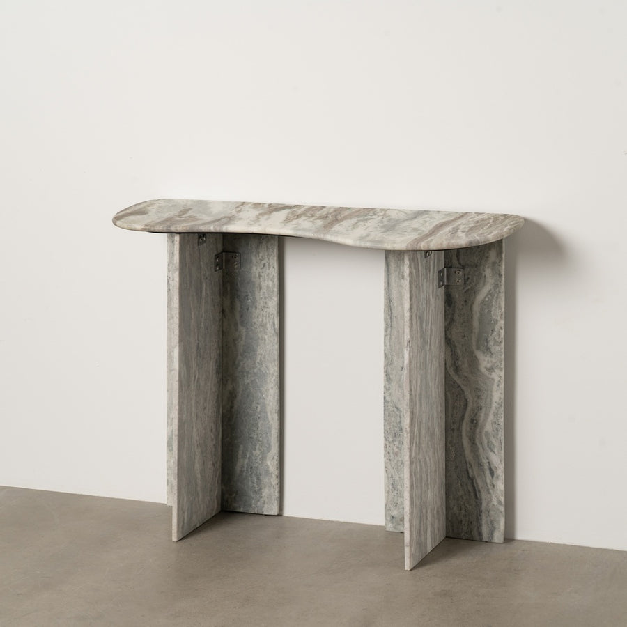 CONSOLA MÁRMOL SALÓN 100 X 35 X 71 CM