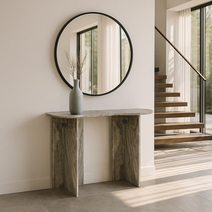 CONSOLA MÁRMOL SALÓN 100 X 35 X 71 CM