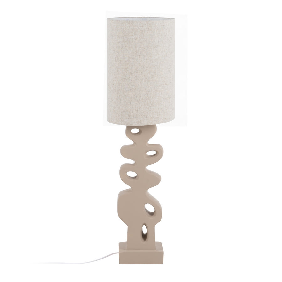 CREAM RESIN FLOOR LAMP LIGHTING 33 X 33 X 126.50 CM