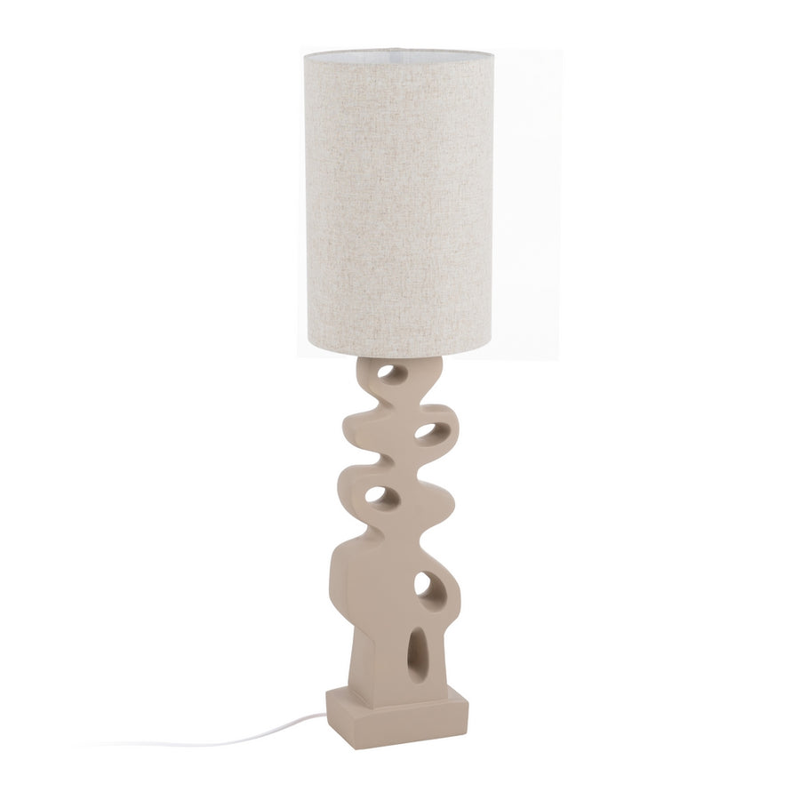 CREAM RESIN FLOOR LAMP LIGHTING 33 X 33 X 126.50 CM