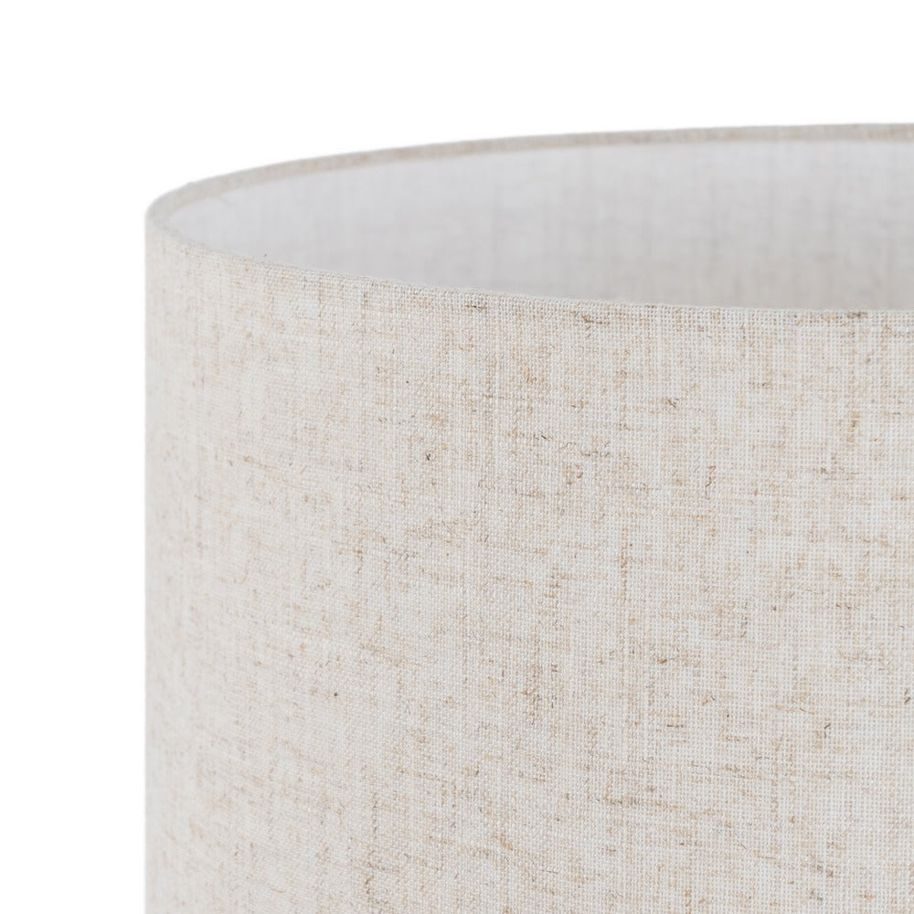 BEIGE RESIN FLOOR LAMP LIGHTING 35 X 35 X 142 CM