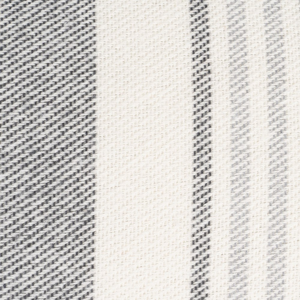 COJ�N RAYAS BEIGE-GRIS ALGOD�N-POLI�STER 70 X 50 CM