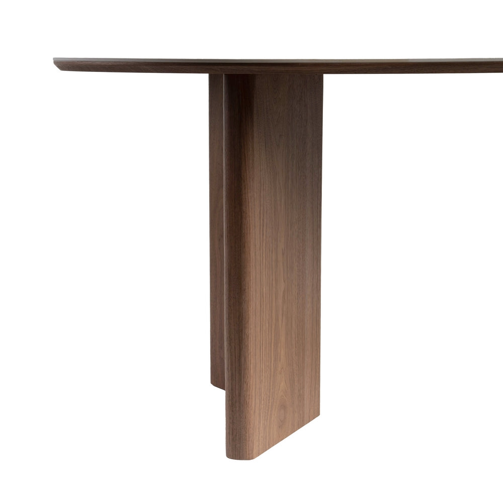 WHITE-BROWN DINING TABLE MDF-CERAMIC 180 X 90 X 76 CM