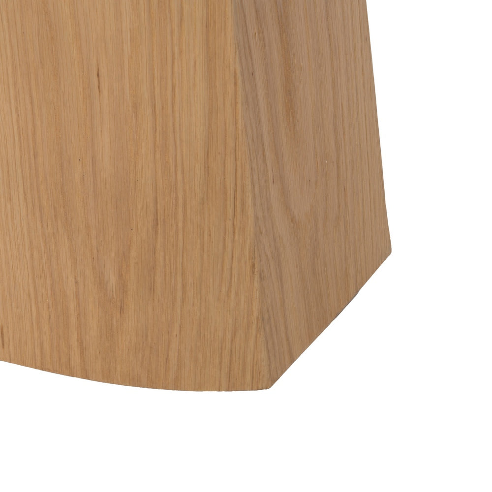 MESA COMEDOR BLANCO-NATURAL DM-CERÁMICA 180 X 90 X 75 CM
