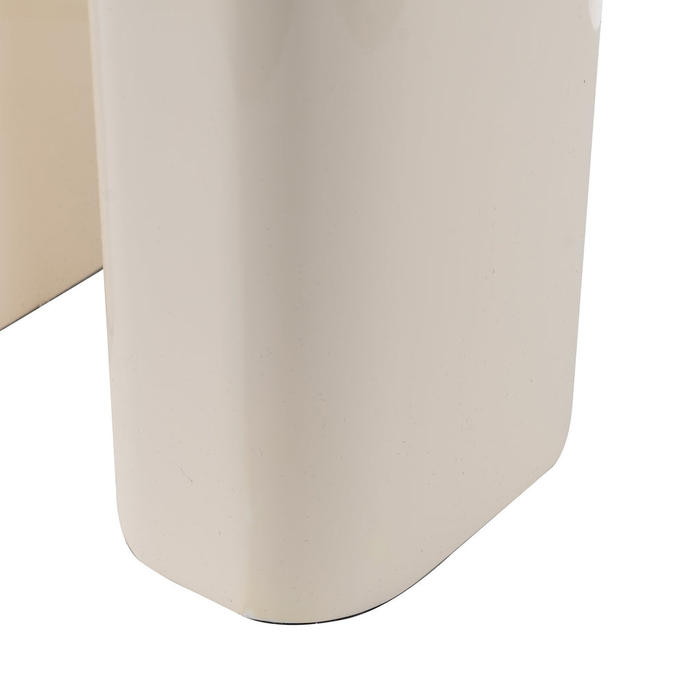 LÁMPARA MESA LACADO CREMA DM ILUMINACIÓN 37,50 X 37,50 X 70