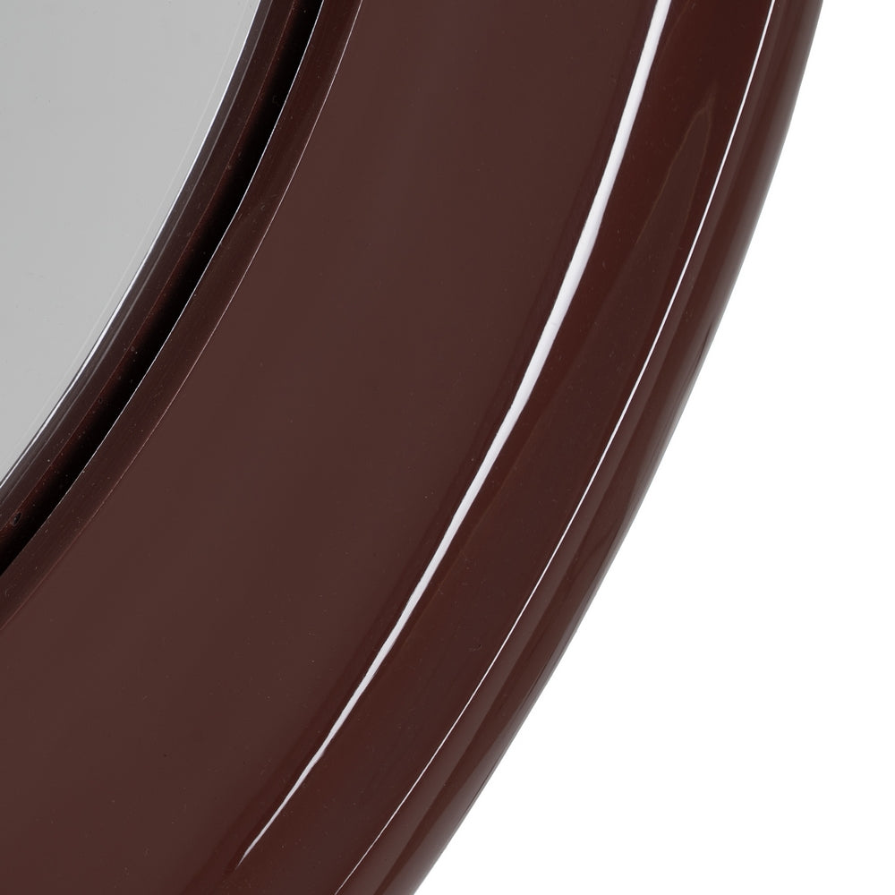GARNET LACQUERED MDF DECORATIVE MIRROR 90 X 5 X 90 CM