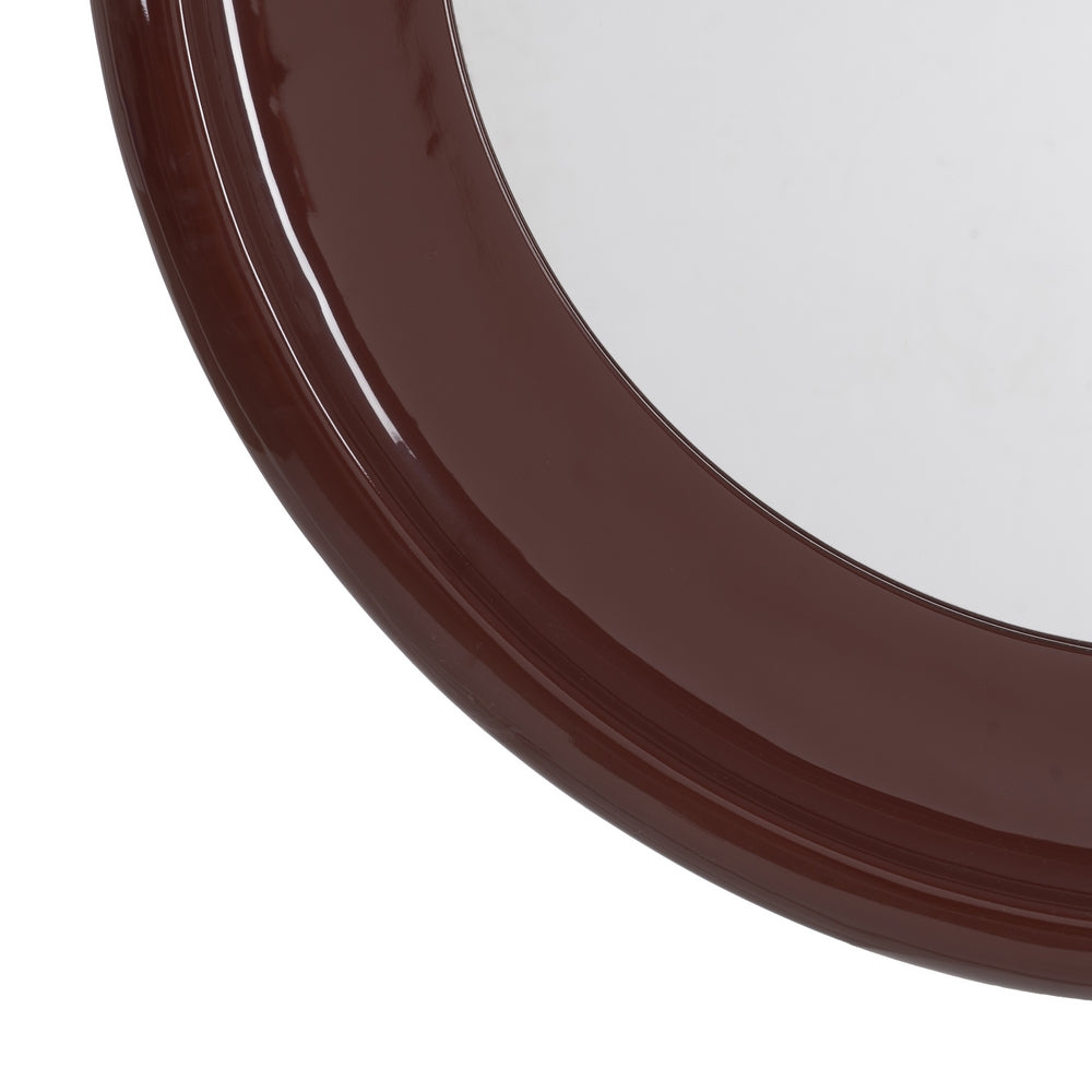 GARNET LACQUERED MDF DECORATIVE MIRROR 90 X 5 X 90 CM