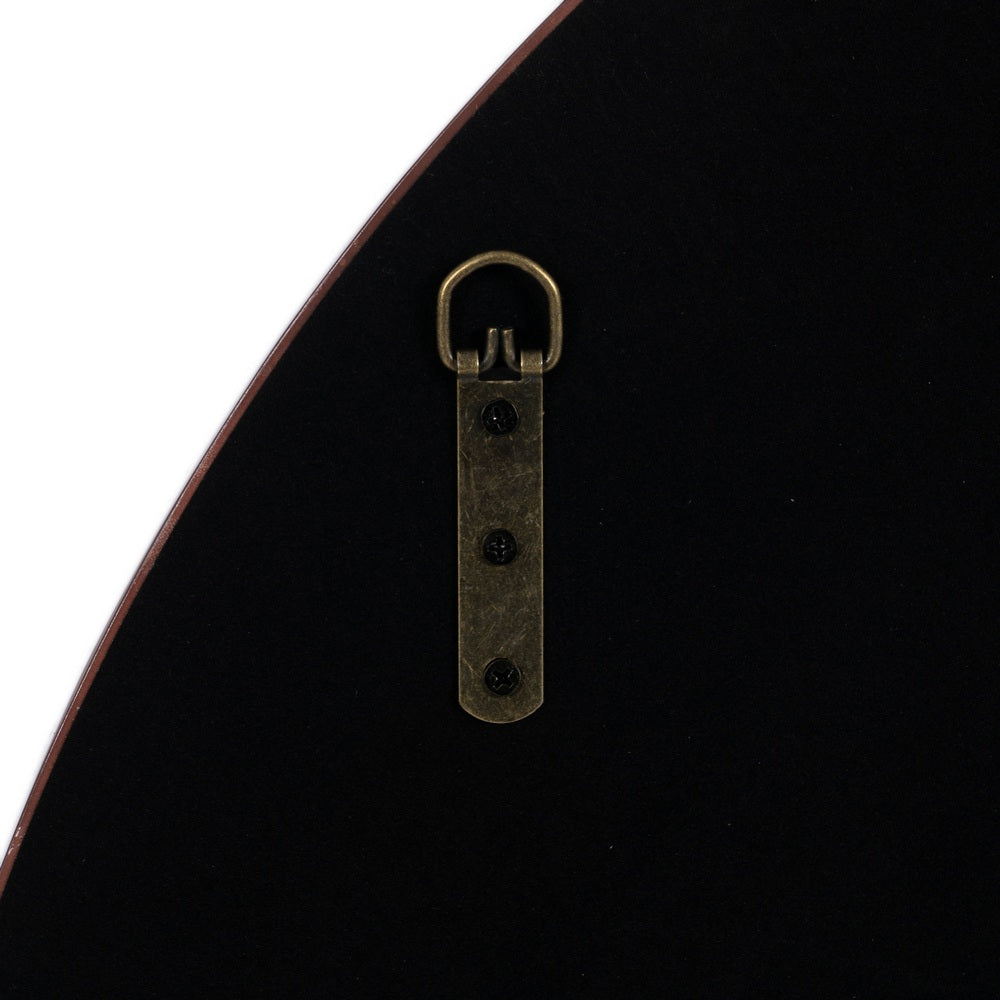 GARNET LACQUERED MDF DECORATIVE MIRROR 90 X 5 X 90 CM
