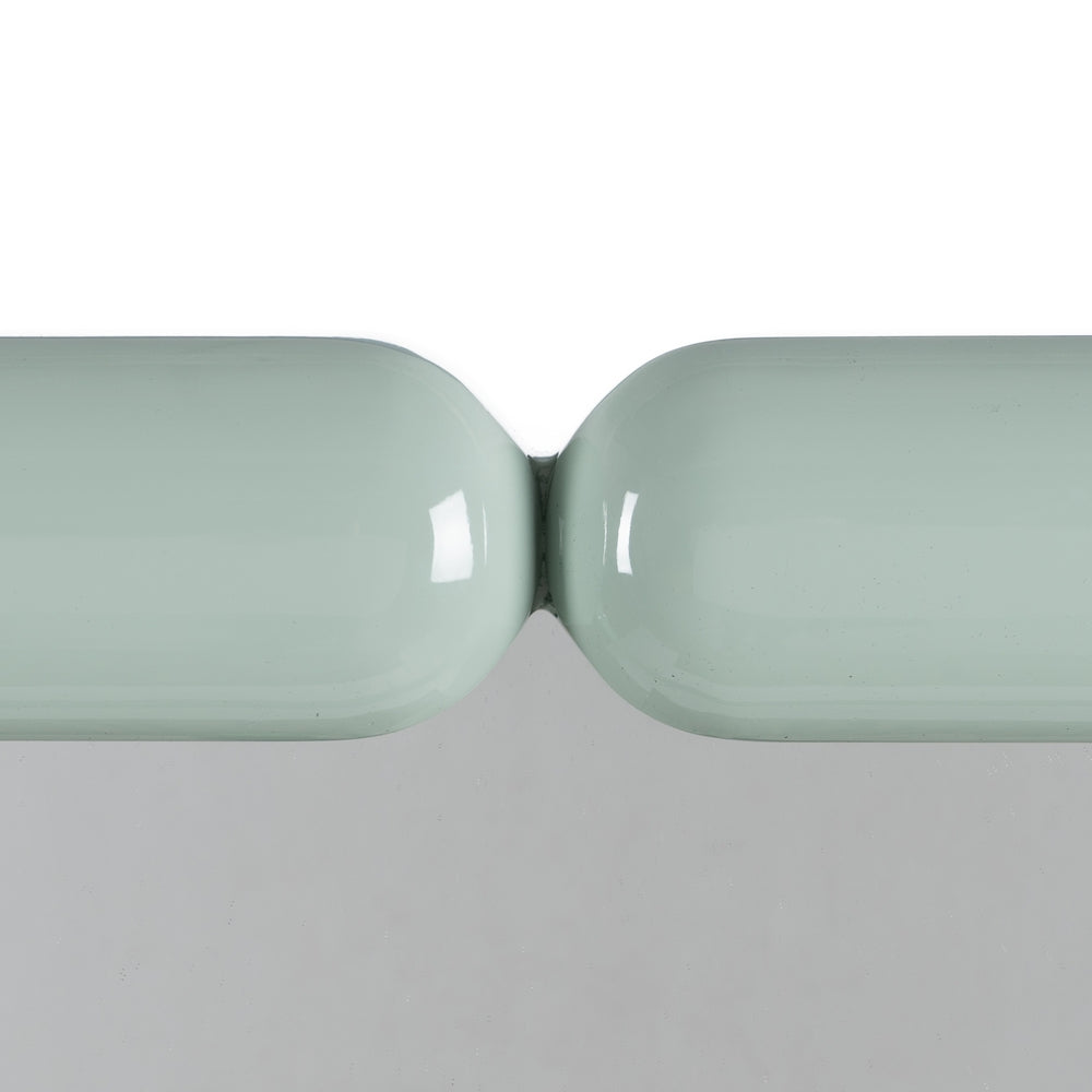 ESPEJO LACADO VERDE DM DECORACIÓN 90 X 4,80 X 90 CM