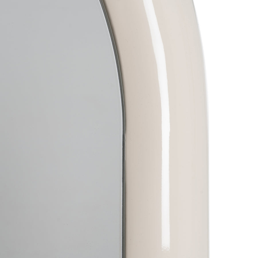 ESPEJO VESTIDOR LACADO CREMA DM 60 X 5 X 160 CM