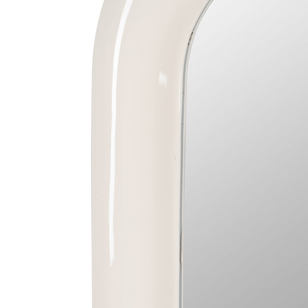 CREAM LACQUERED MDF DECORATIVE MIRROR 80 X 4.50 X 180 CM
