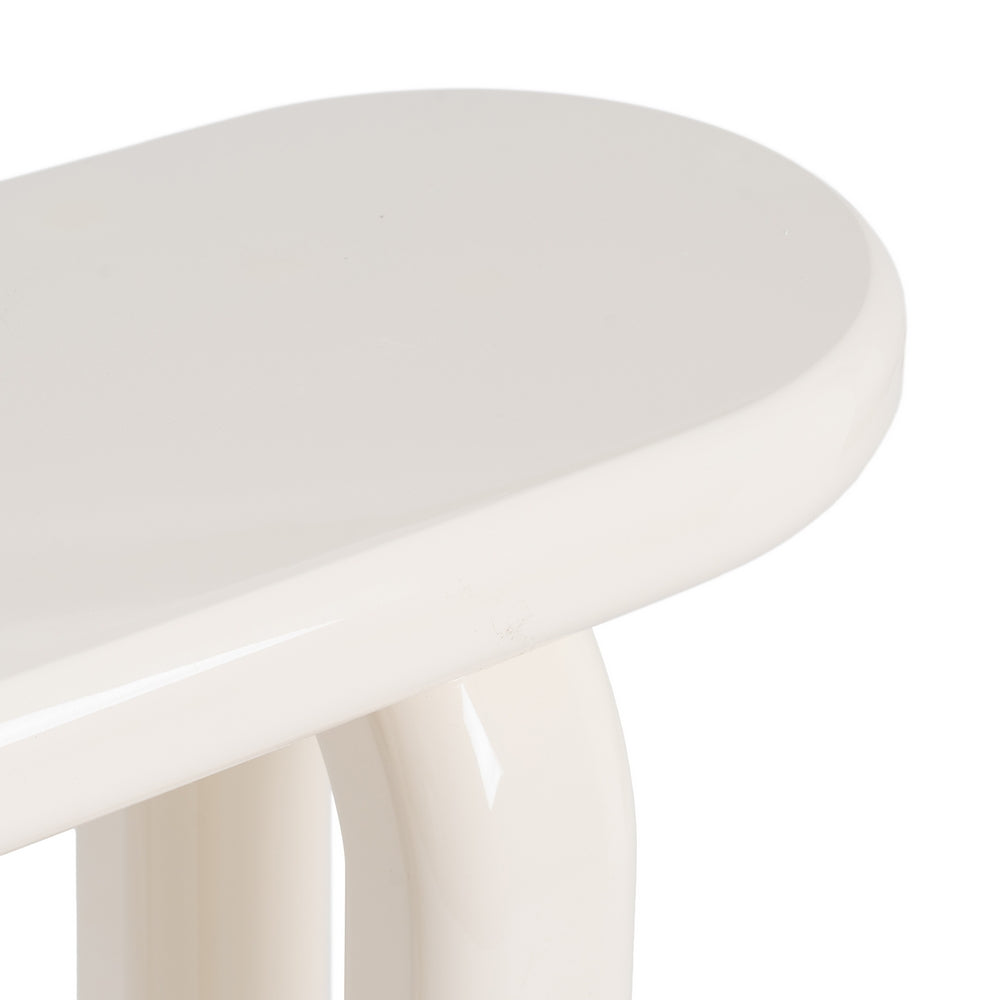 CONSOLA LACADO CREMA DM ENTRADA 120 X 35 X 80 CM