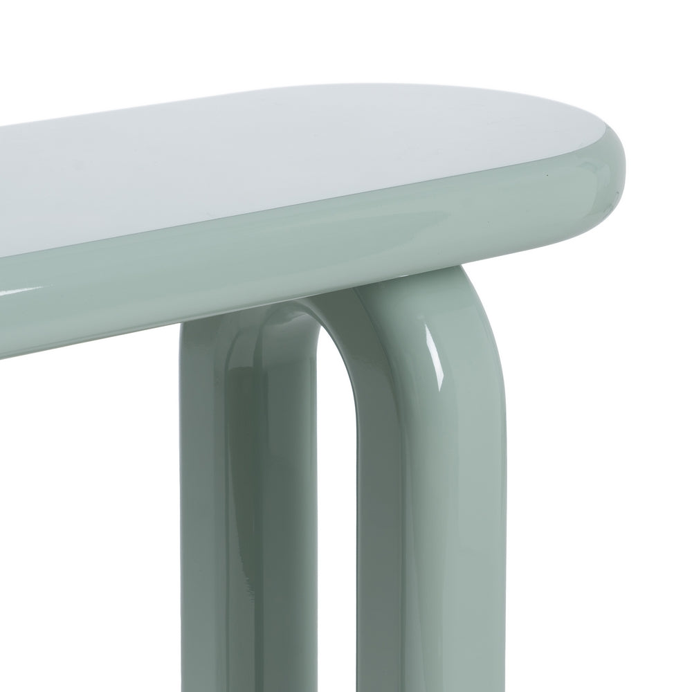 CONSOLA LACADO VERDE DM ENTRADA 120 X 35 X 80 CM