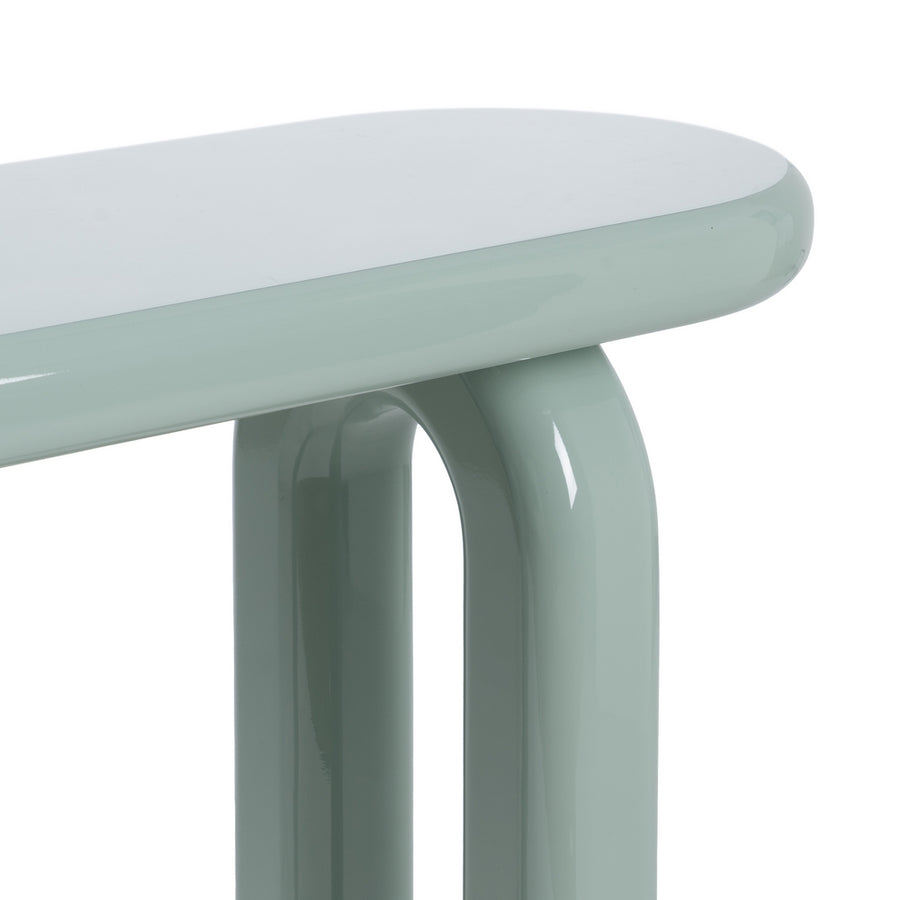CONSOLA LACADO VERDE DM ENTRADA 120 X 35 X 80 CM