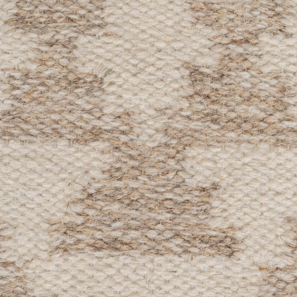 COJÍN BLANCO NATURAL LANA-ALGODÓN 60 X 60 CM