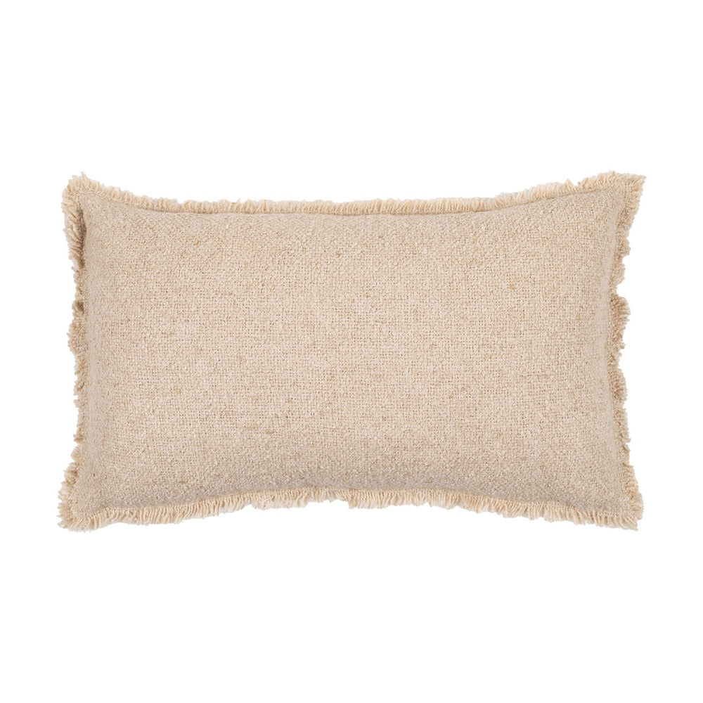 COJ�N BEIGE ALGOD�N-POLI�STER 50 X 30 CM