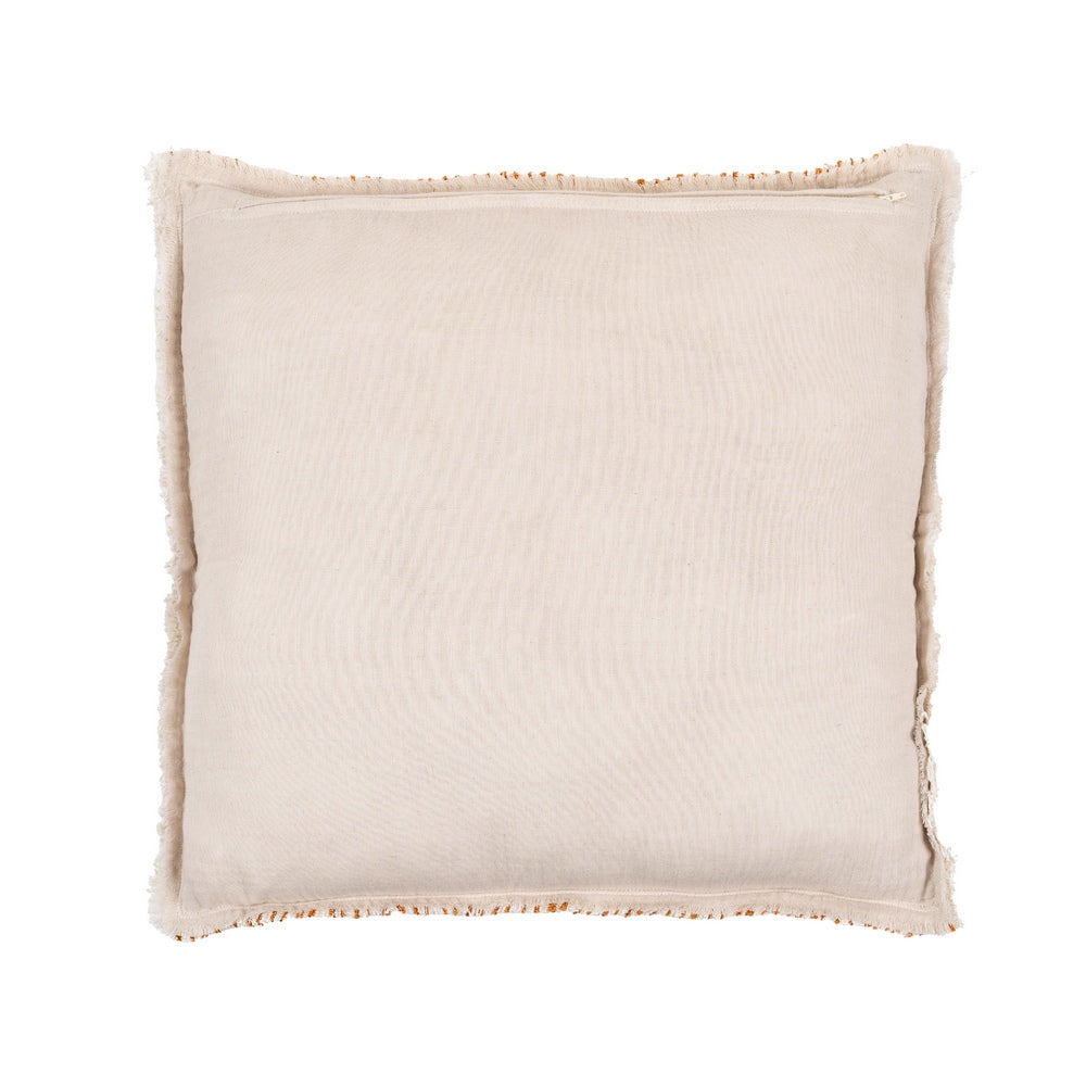 EARTH STRIPED CUSHION VISCOSE / LINEN 50 X 50 CM