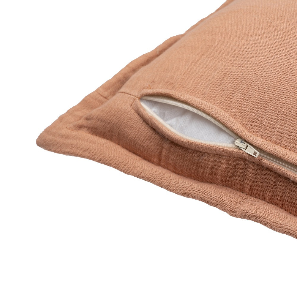 VISCOUS SAND / POLYESTER CUSHION 50 X 30 CM