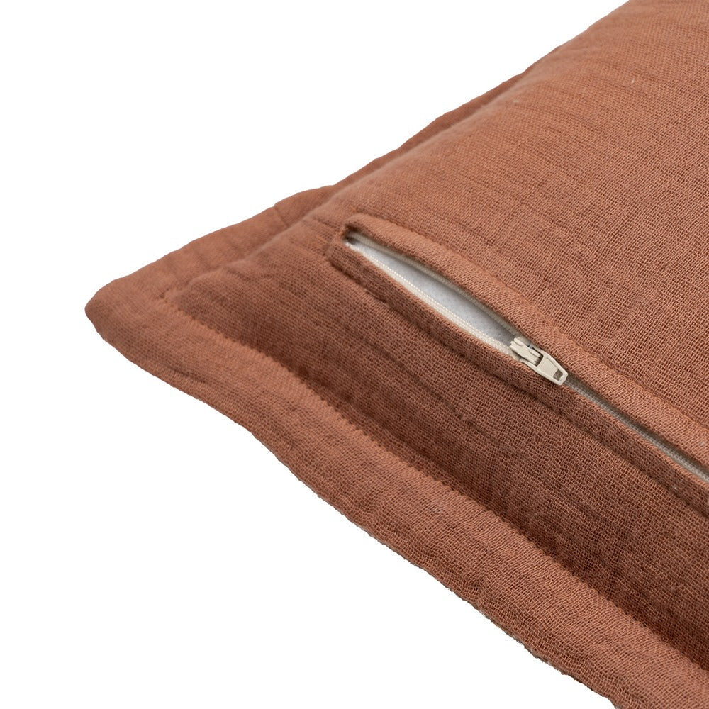 VISCOUS EARTH CUSHION / POLYESTER 45 X 45 CM