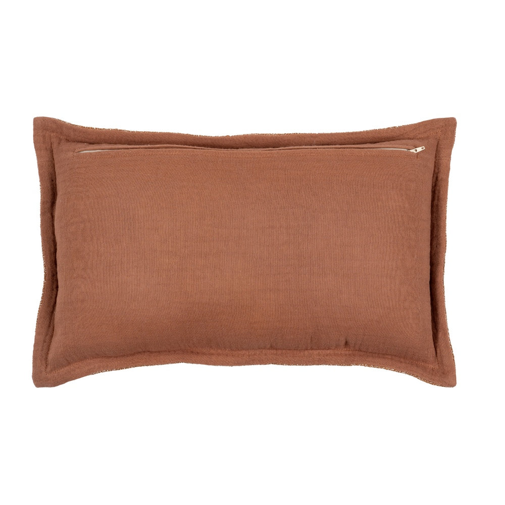 EARTH VISCOUS CUSHION / POLYESTER 50 X 30 CM
