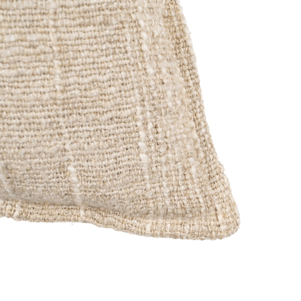 NATURAL LINEN CUSHION 45 X 45 CM