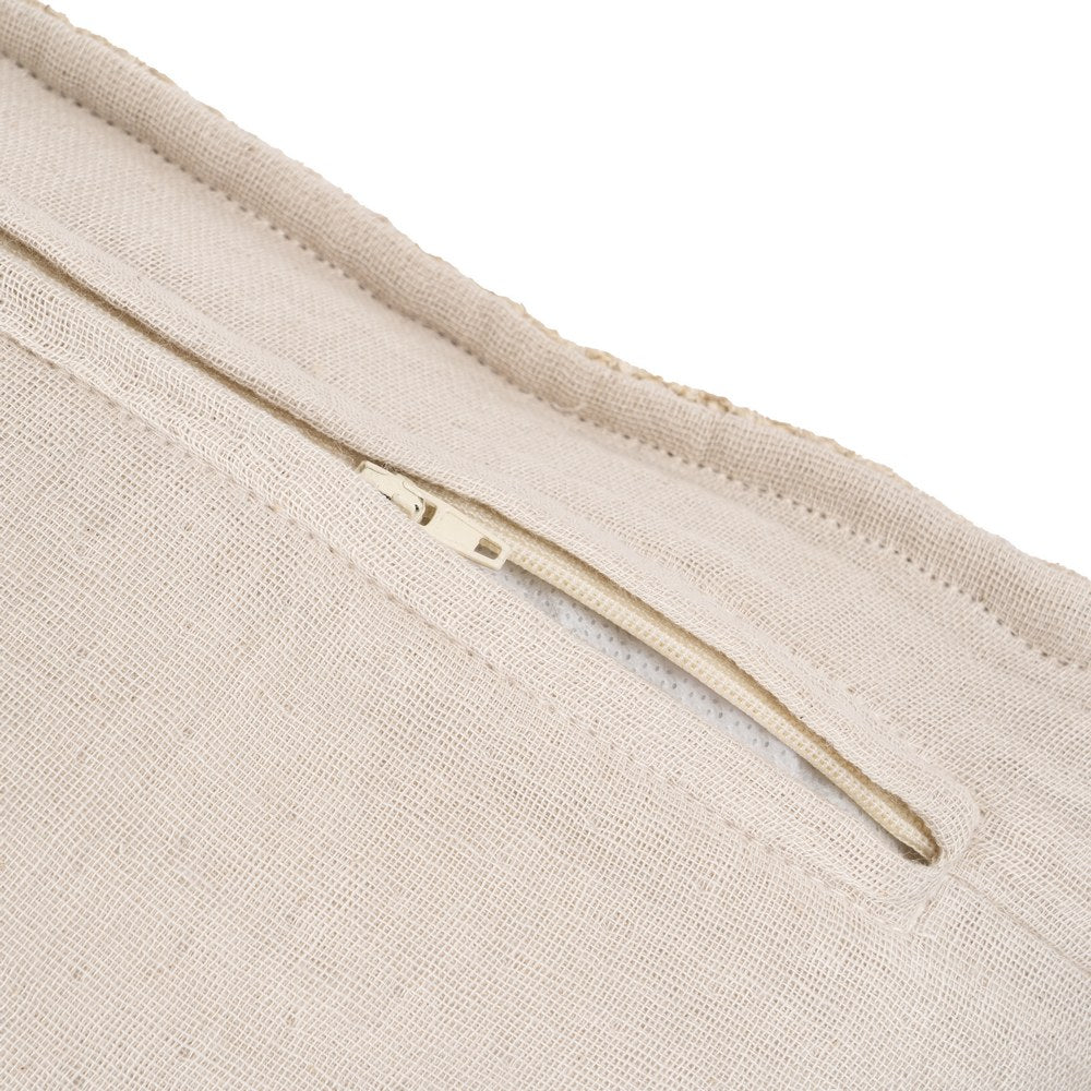 NATURAL LINEN CUSHION 45 X 45 CM