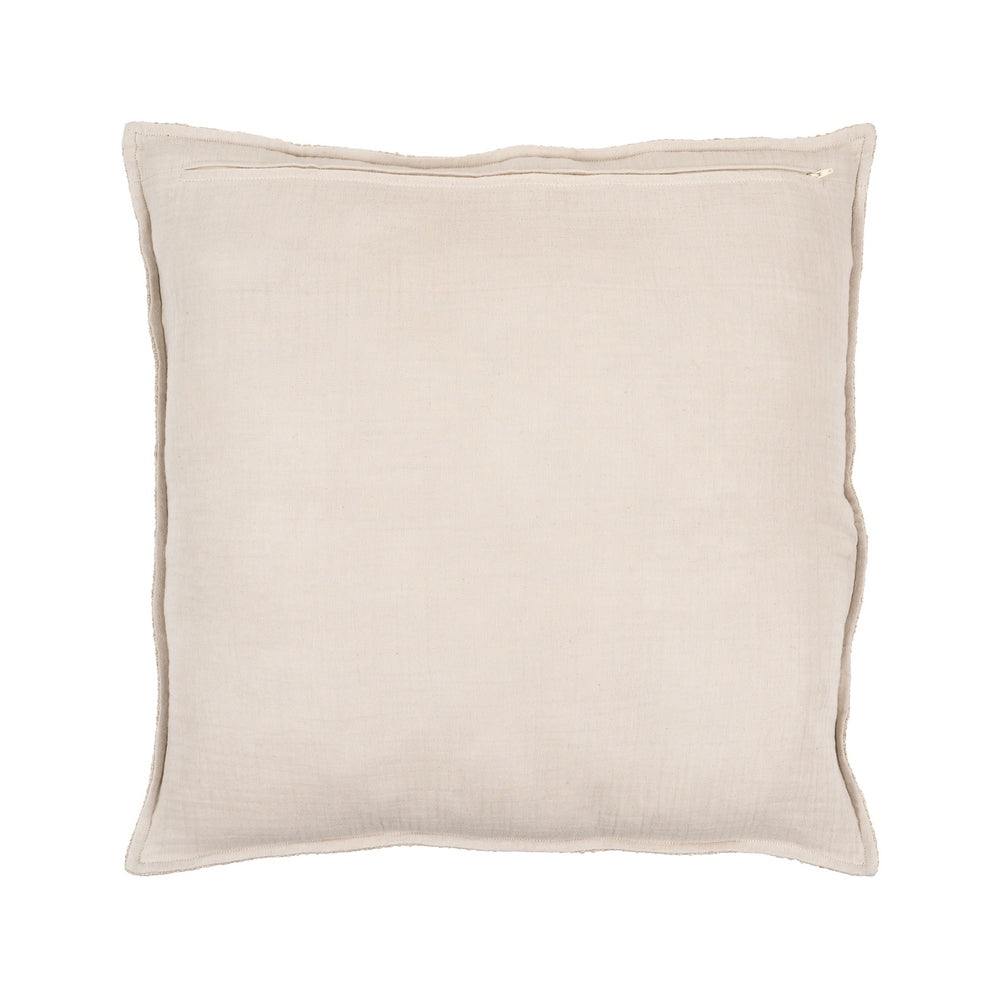 NATURAL LINEN CUSHION 60 X 60 CM
