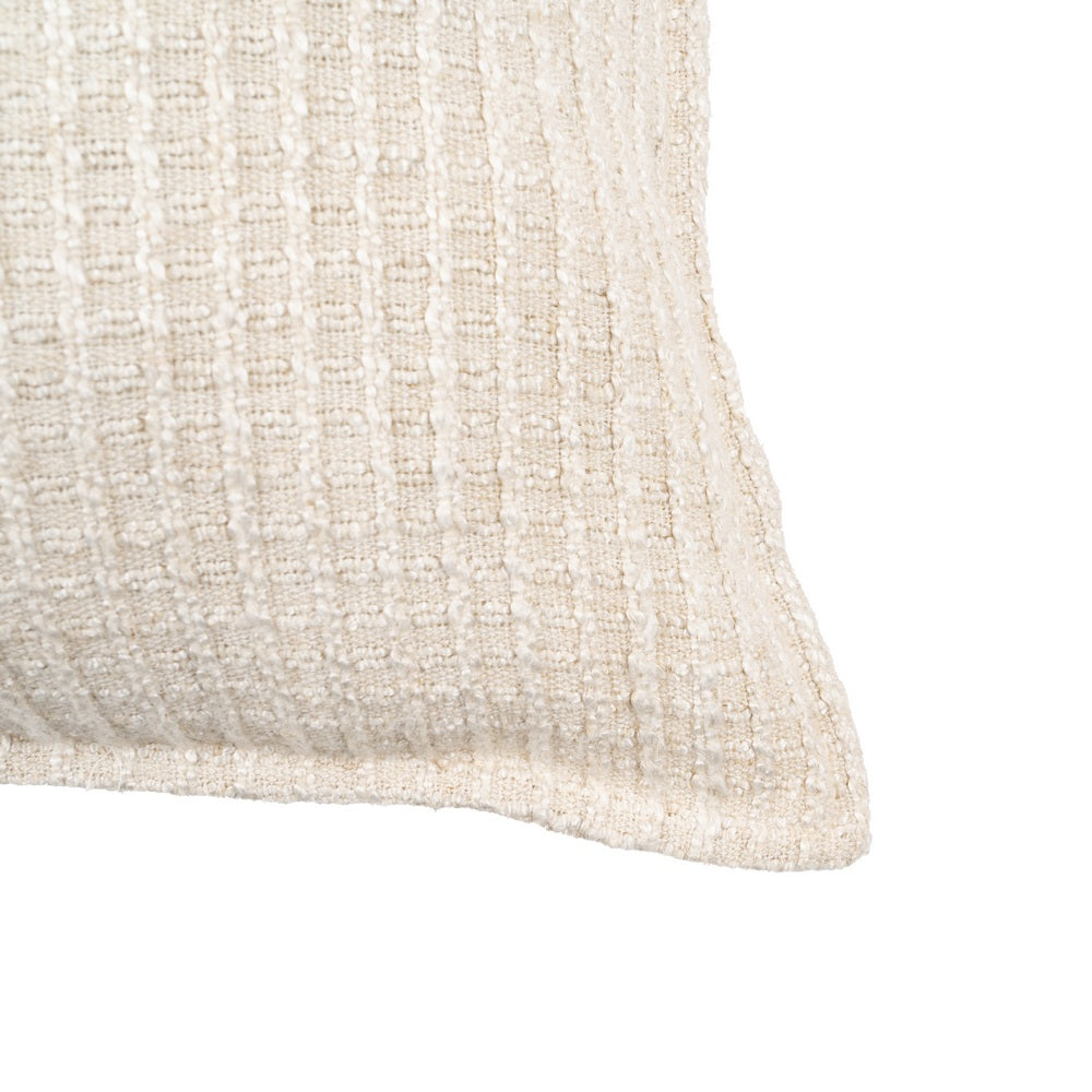 NATURAL VISCOSE / LINEN CUSHION 60 X 60 CM