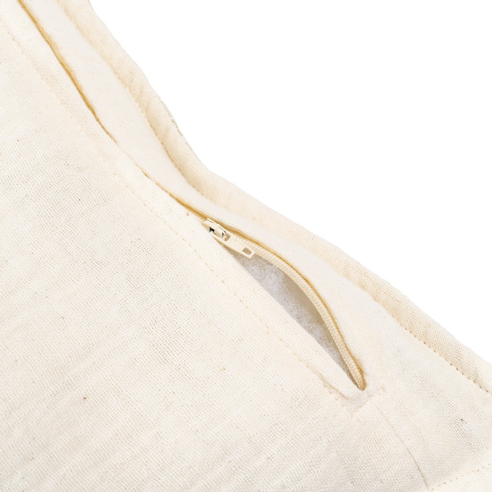 NATURAL VISCOSE / LINEN CUSHION 60 X 60 CM